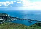 La Gomera, San Sebastin, die Inselhauptstadt : Hafen, Narina, Ortschaft